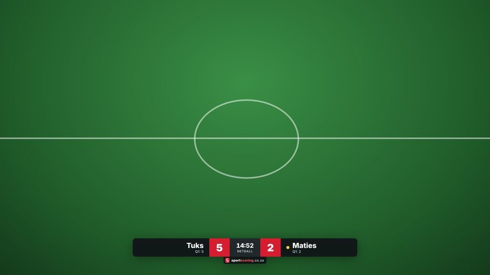 Lower-third score bar at the bottom of a stream